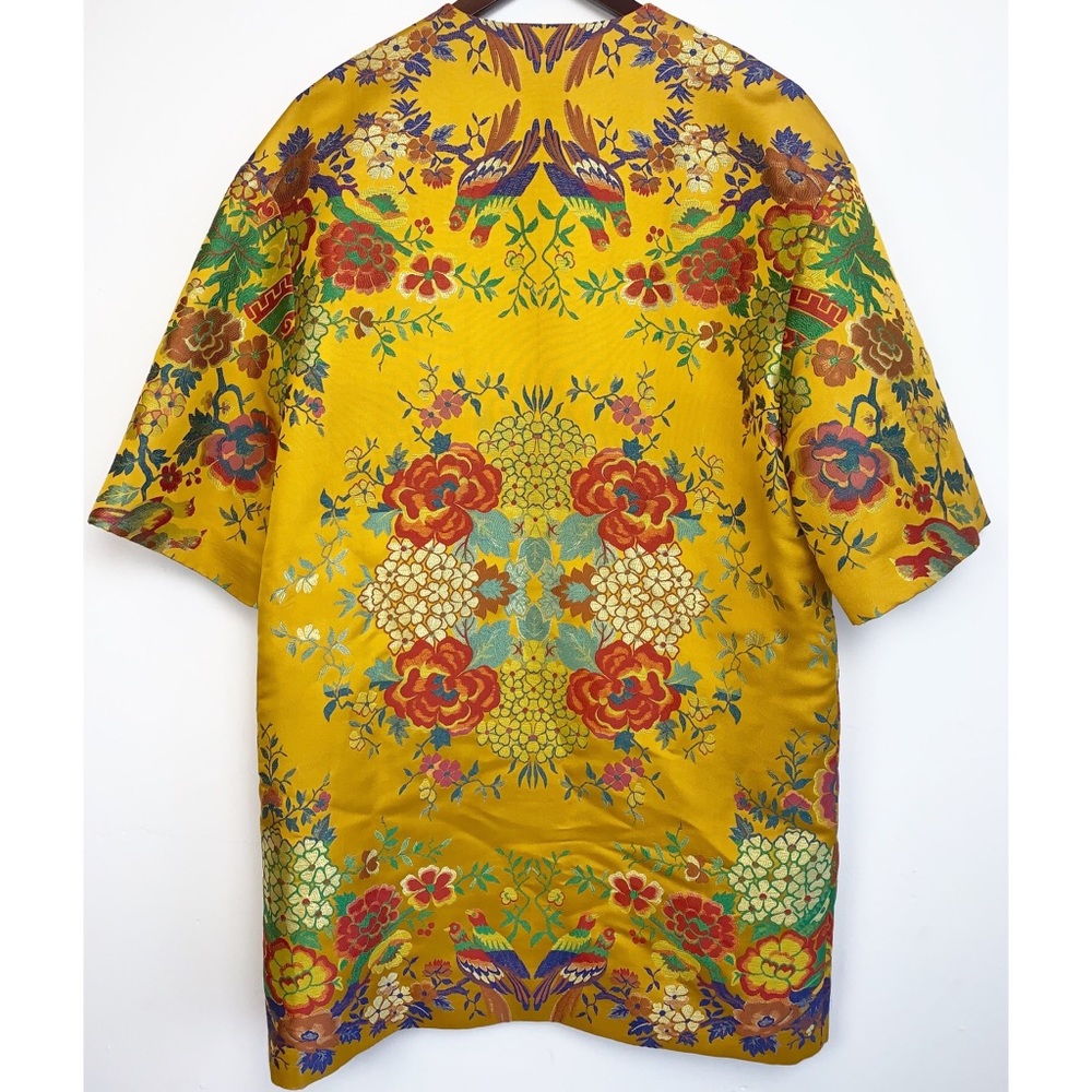 ETRO CHINOISERIE Floral Jacquard Jacket 42 8 NEW - Picture 7 of 8